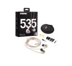 Shure SE535 Professional Sound Isolating In-Ear Monitors - front view