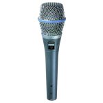 Shure BETA 87A Condenser Vocal Microphone - front view