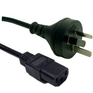 1.8M 3-Pin Plug To IEC Female Plug 10A