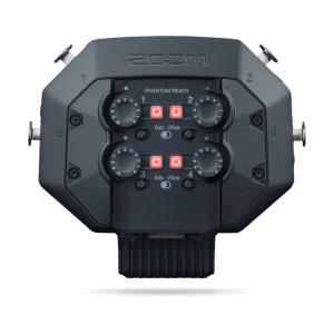 Zoom EXH-8 Quad XLR Input Capsule for H8 Recorder