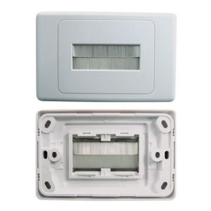 AV Brush Plate White