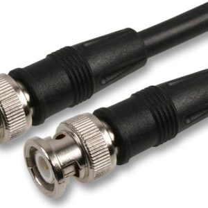 BNC Male to BNC Male RG59 Coaxial Lead, 0.5m 75 Ohm