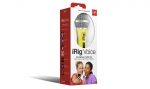 Yellow iRig Voice Handheld microphones for smartphone and tablets IP-IRIG-MICVOCY-IN