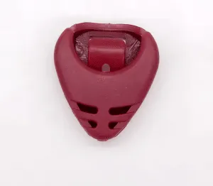 Guitar Pick Holder Red - front view