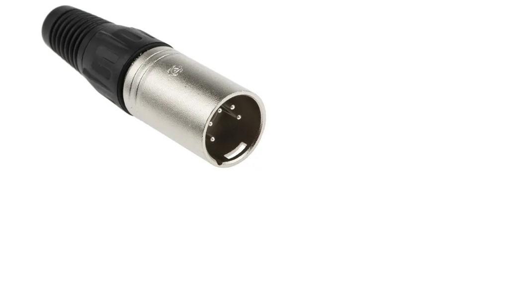 Male XLR 5Pin DMX Cord Plug