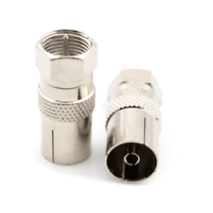 Male F-type Plug to Female PAL Socket