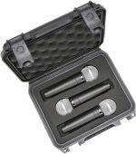 SKB 3I-0907-MC3 iSeries 0907 Waterproof Three Mic Case