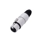 K4CXF3 XLR plug 3-pole female