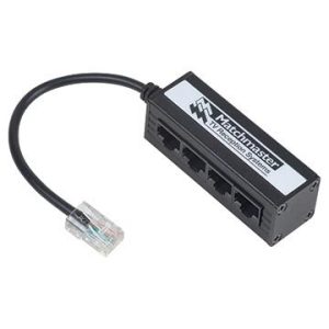 IR Expansion Block 1x RJ45 Plug to 4x RJ45 Socket