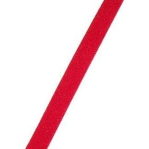 Hook and Loop Cable Tie 200mm Long - Red 10 Pack