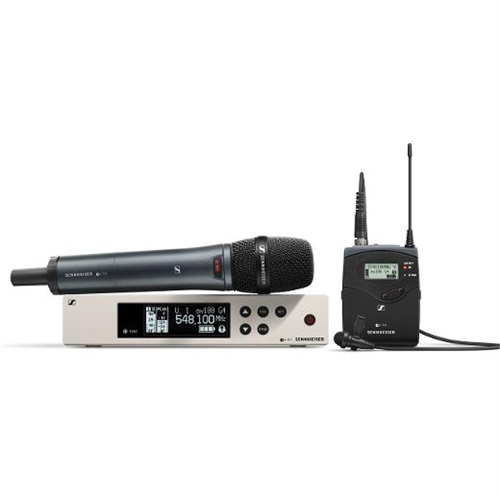 Sennheiser Combo EW G4 A Band Handheld and Lapel