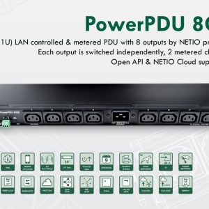 PowerPDU 8QS Networked Power Distribution Unit