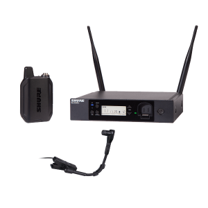 GLXD14R+BETA98 Digital Wireless Rack System with BETA®98H Flexible Gooseneck Microphone