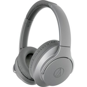 Audio-Technica ATH-ANC700BT QuietPoint Active Noise-Canceling Headphones (Grey)