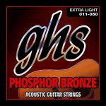 GHS Acoustic Phosphor Bronze Extra Light 011-050