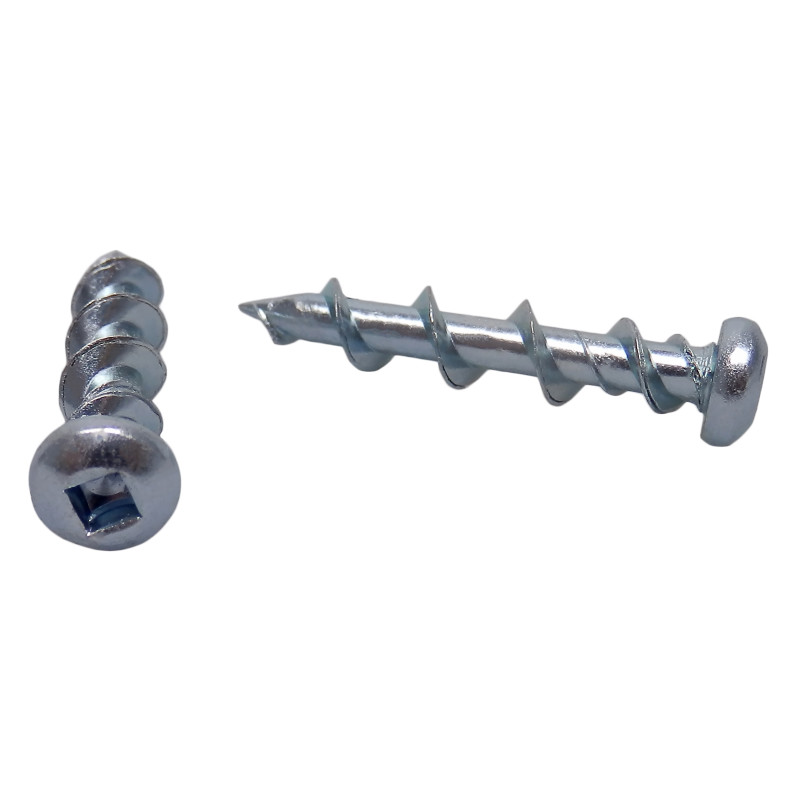 Wall Dogs 6.5 mm × 50 mm (Zinc, 100 Pack) - front view