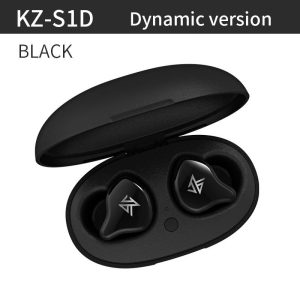KZ Bluetooth 5.0 True Wireless Earbuds Black S1D