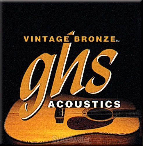 GHS Acoustic Vintage Bronze Light 012-054
