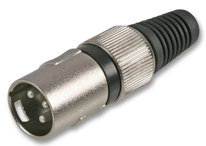 3383614 PLS00214 XLR PLUG, 3P