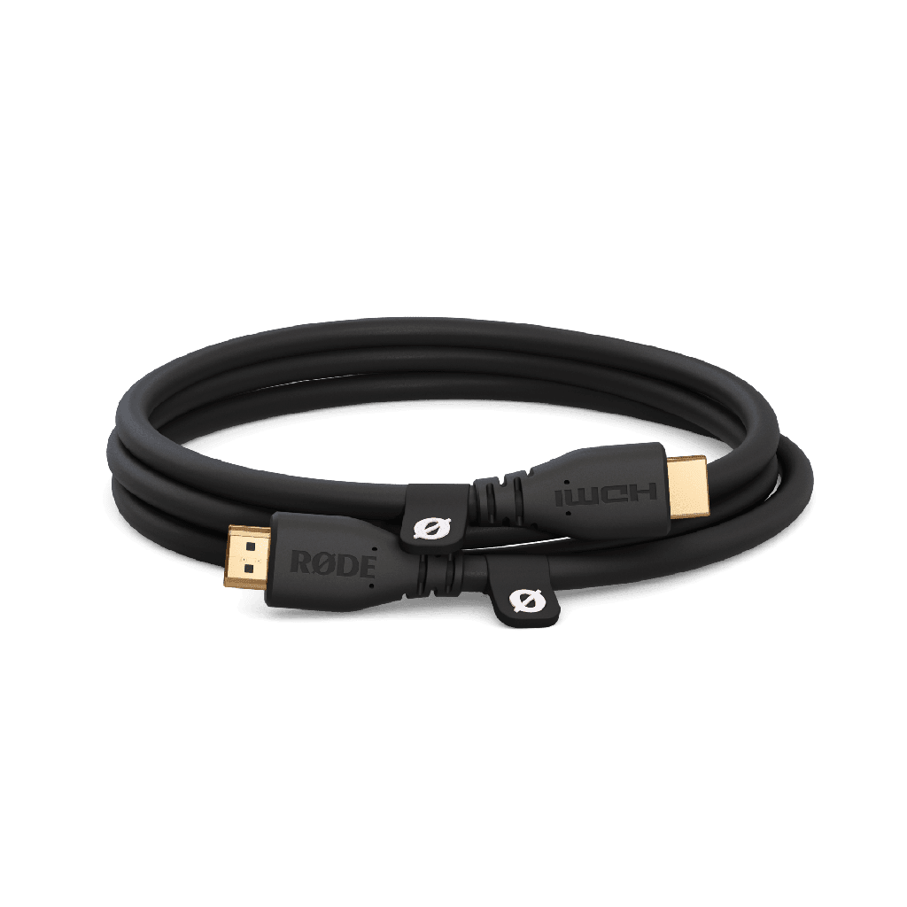 RODE Hdmicable1.5M - Black - 1.5M 2.0 Premium High Speed Hdmi Cable With Ethernet - front view