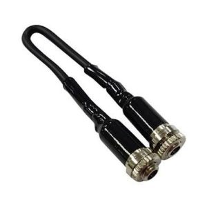 3.5mm Female Socket to 3.5mm Female Socket Stereo - front view