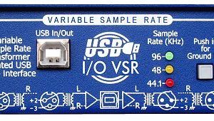 USB I/O VSR Dual Channel Broadcast Standard USB Audio Interface