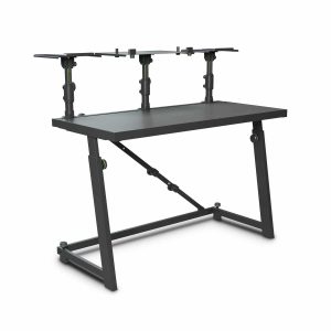 Gravity Dj Desk W Adj Spker & Laptop Trays - product photo