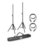 LD Systems DAVE 8 Set 2 - Speaker Stand + 2 Cables Bundle - product photo