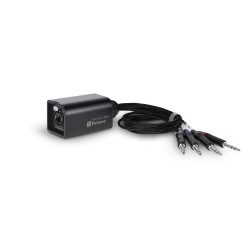 Palmer Audio-over-Cat Loom - EtherCon to 4× 6.3mm TRS Male (Multicore) - product photo