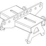 dB Technologies DRK-IG5TR - Flybar for INGENIA Series - front view