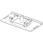 dB Technologies GSA-IG5TR - Ground Stack Adapter for INGENIA Series - front view