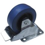 PENN 100mm Swivel Castor with brake - front view