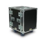 ​ShowCase - 12U shock mount amp rack case 500 deep (Internal) - front view