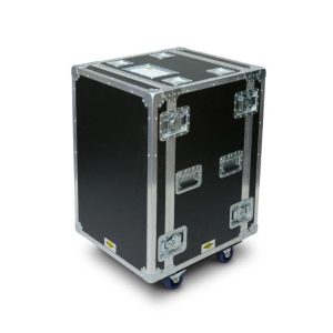 ShowCase - 16U Shock mount roadcase 500 deep - front view