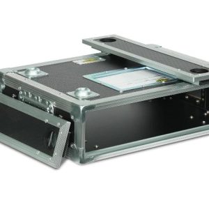 ShowCase - 2RU Slam rack case - front view